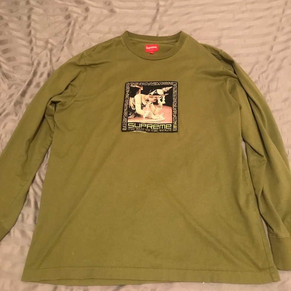 Green supreme shirt